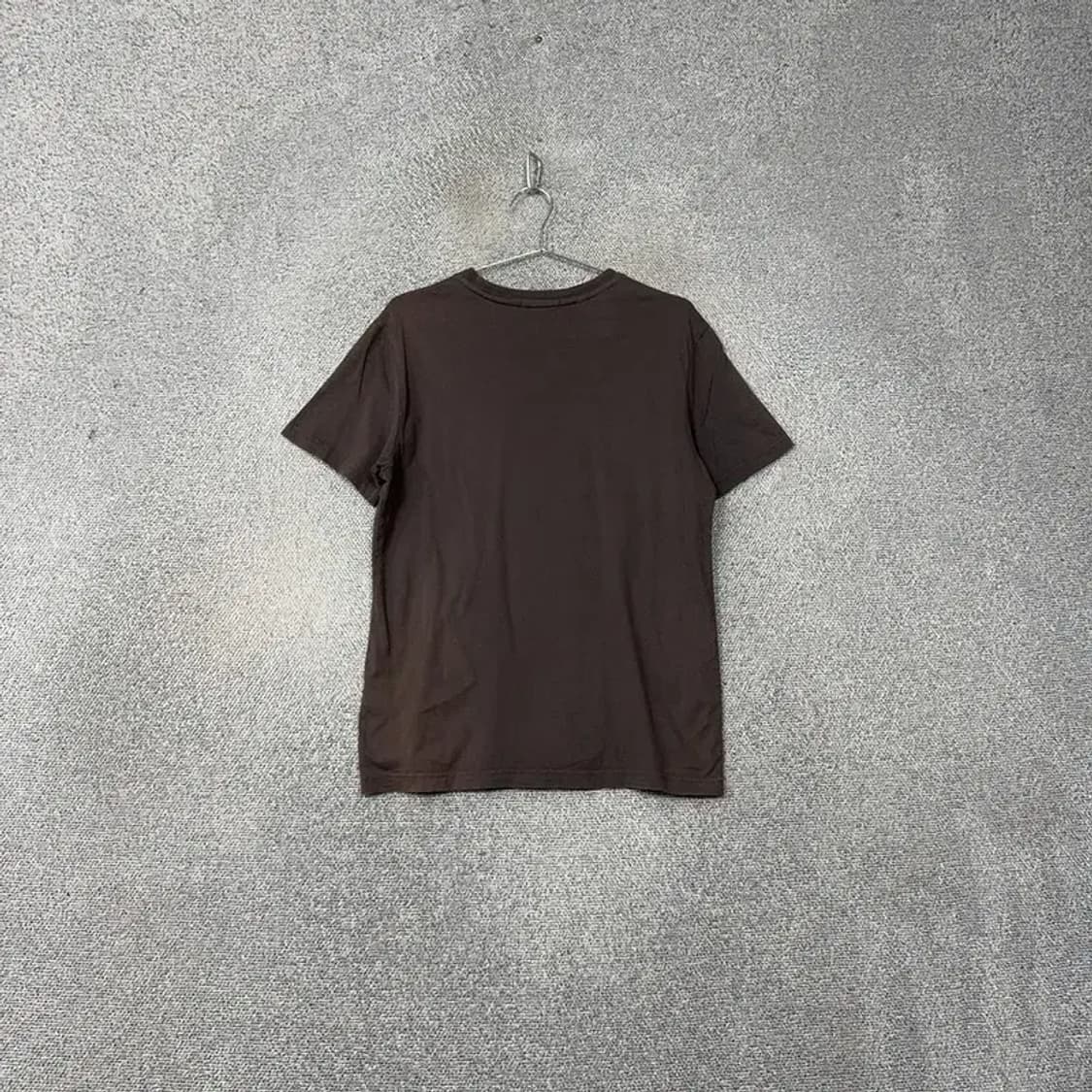 게스 스펠 로고 브라운 반팔 티 L 상품이미지2