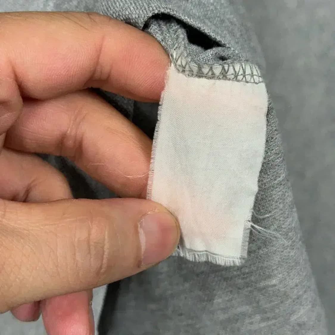 갤럭시 라이트 그레이 로고 반팔 카라티 95 상품이미지4