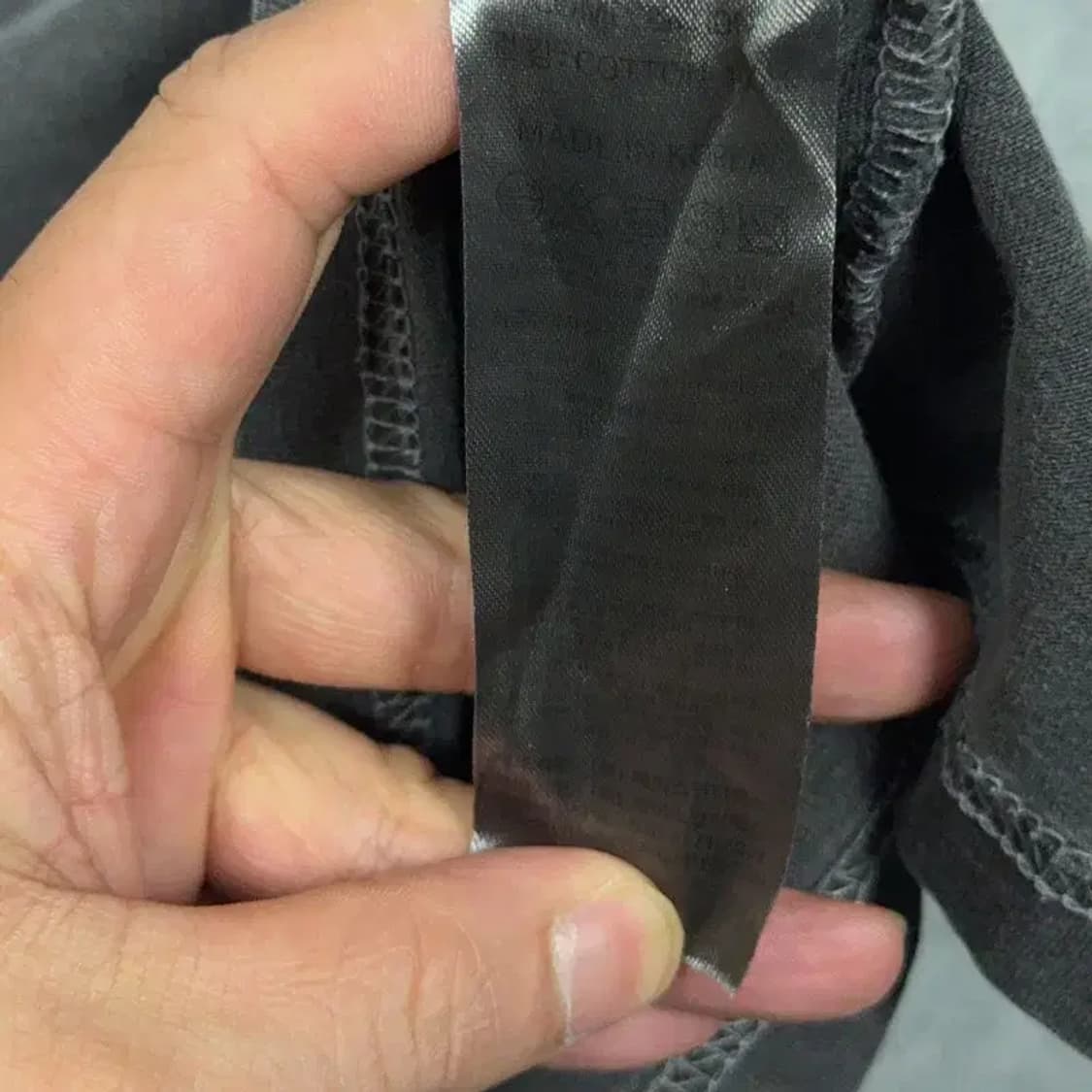 트래블 미시간 프린팅 피그먼트 반팔 티 L 상품이미지3