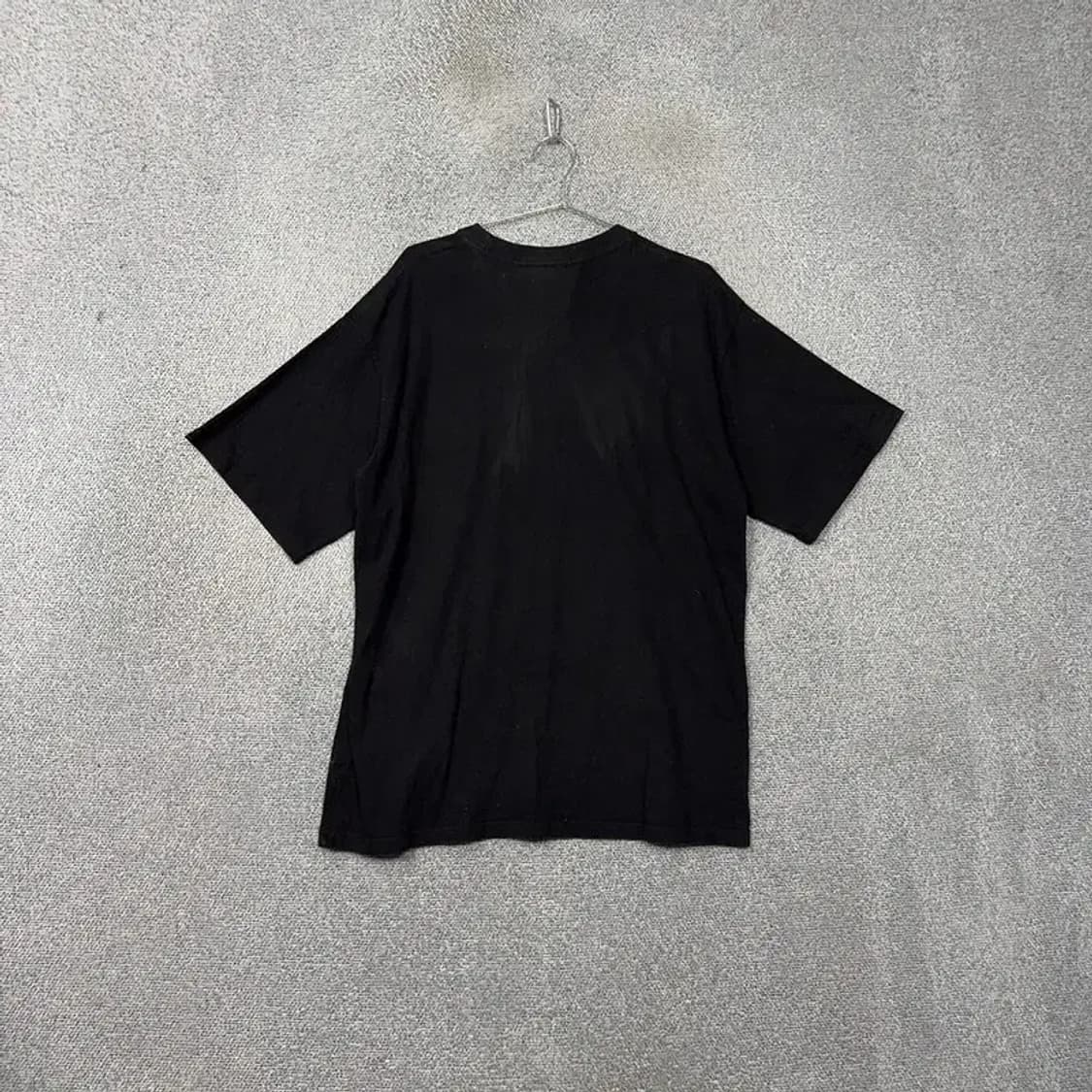 커버낫 로고 프린팅 블랙 반팔 티 XL 상품이미지2