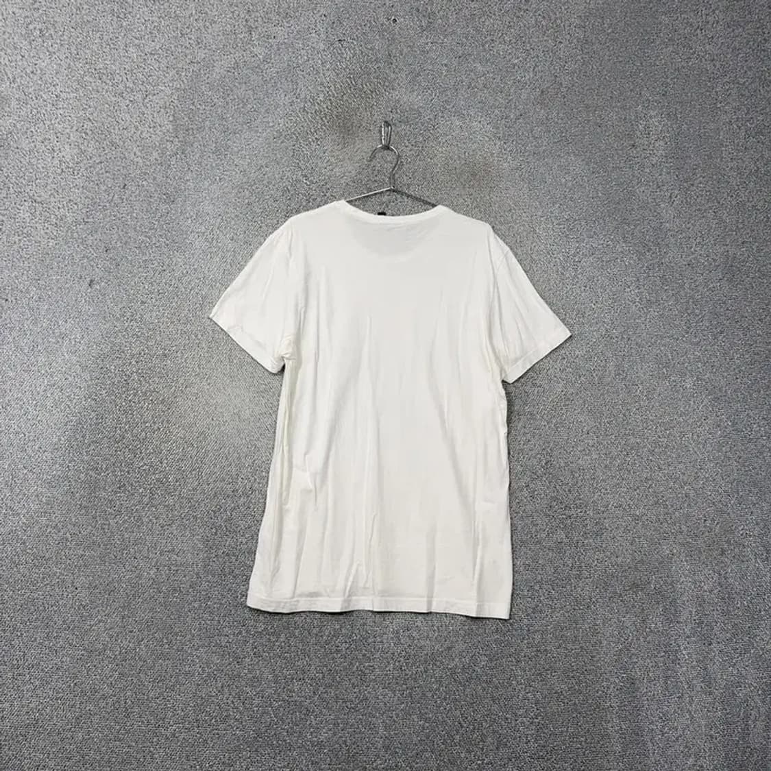 아디다스 골드 빅로고 프린팅 화이트 반팔 티 2XL 상품이미지2