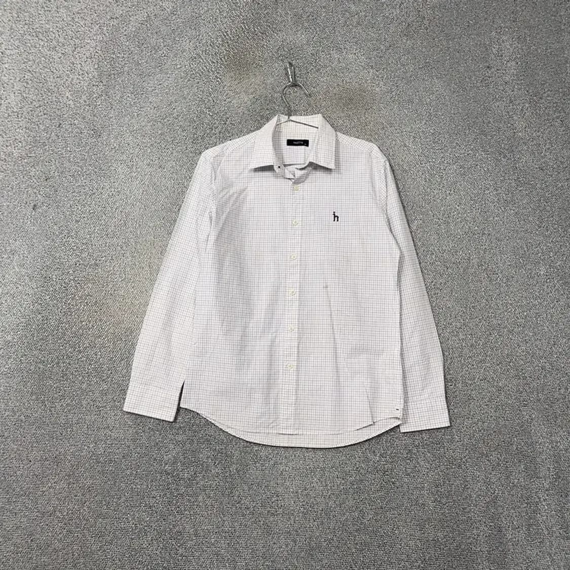 해지스 로고 캐주얼 체크셔츠 100 상품이미지1