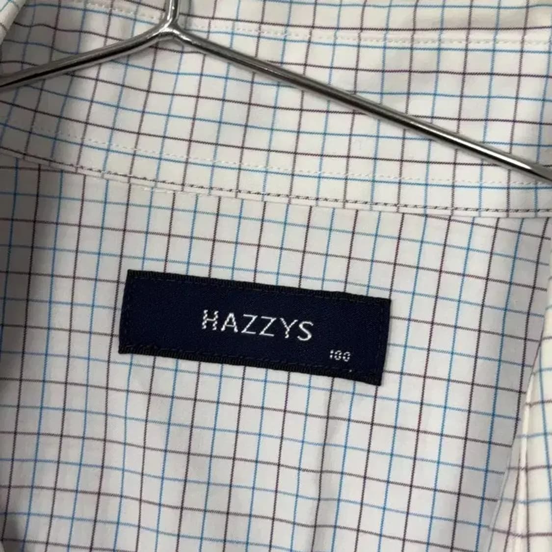 해지스 로고 캐주얼 체크셔츠 100 상품이미지3