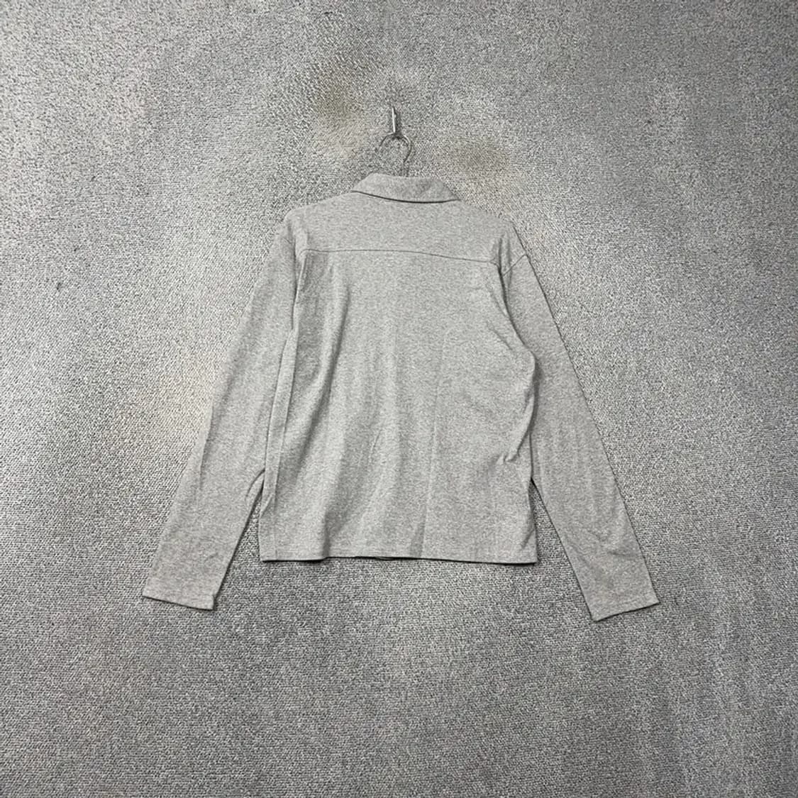 알마니 익스체인지 로고 그레이 코튼 셔츠 M 상품이미지2