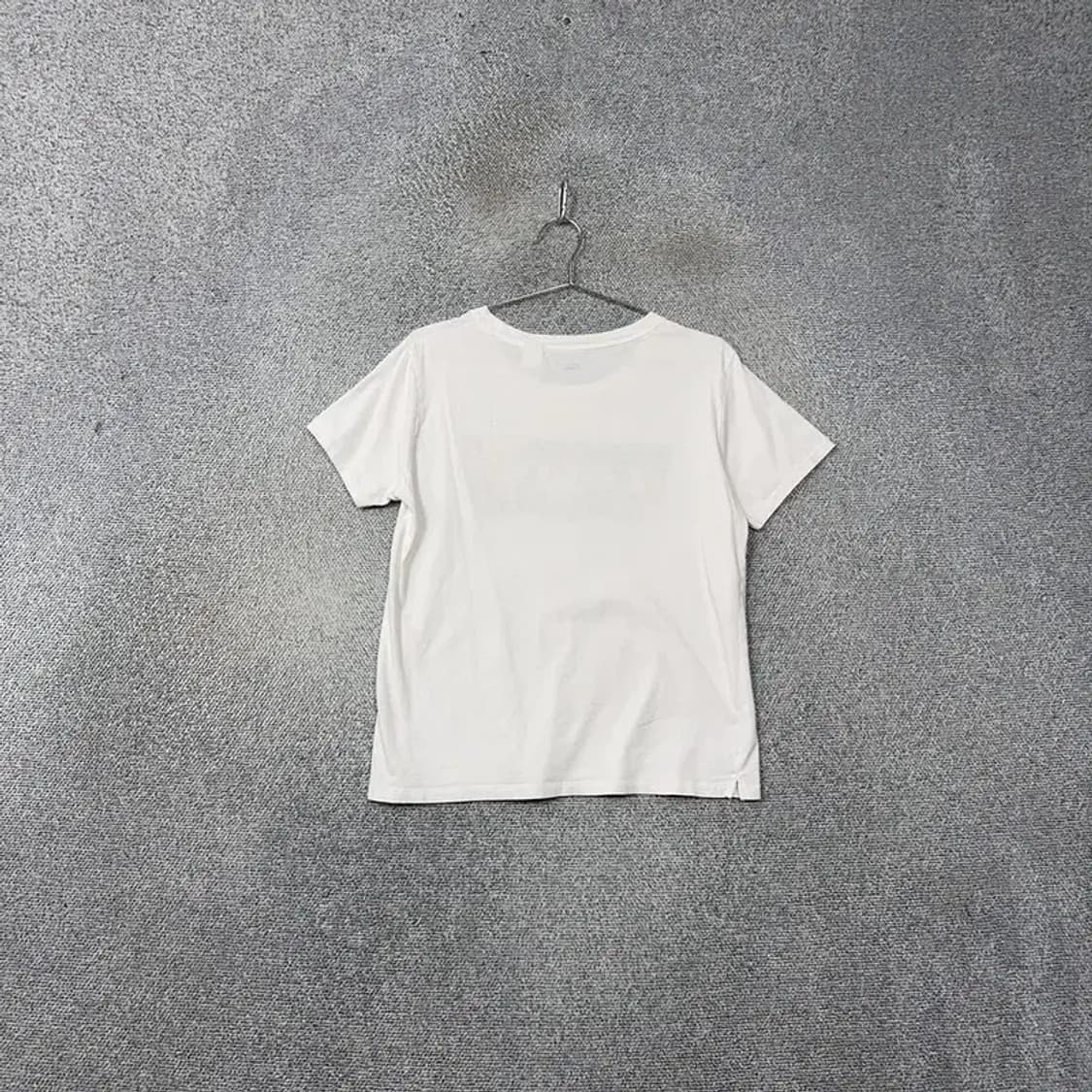 리바이스 프린팅 화이트 반팔 티 S 상품이미지2