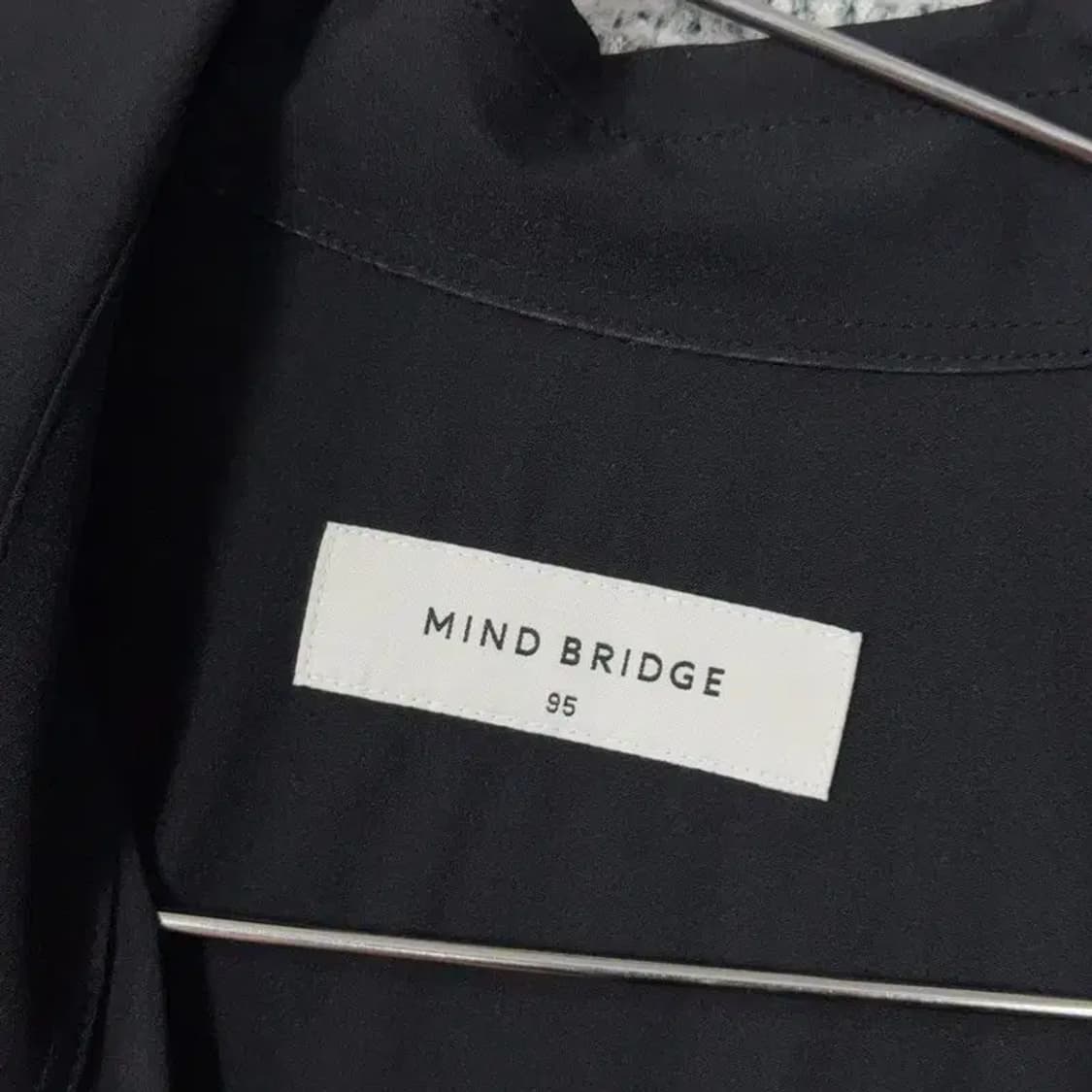 마인드브릿지 남성 캐주얼 블랙 셔츠 95 상품이미지3