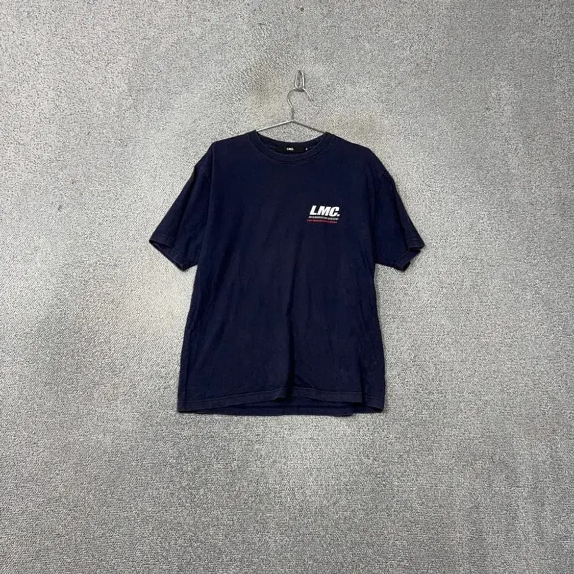 LMC 빅로고 백프린팅 네이비 반팔 티 M 상품이미지1