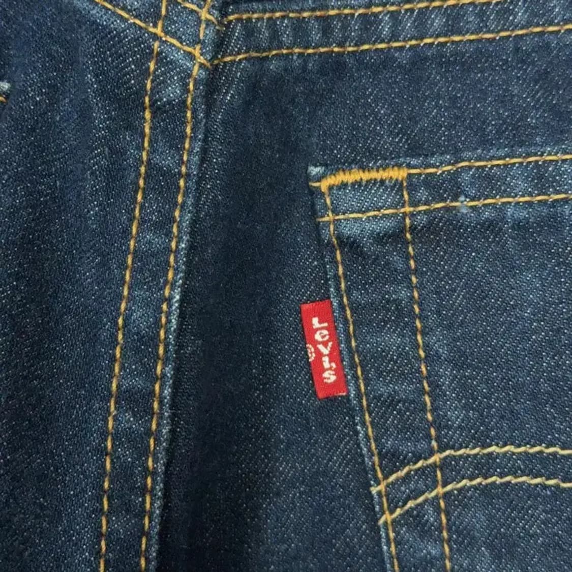 리바이스 620 진청 스티치 데님팬츠 29 상품이미지5