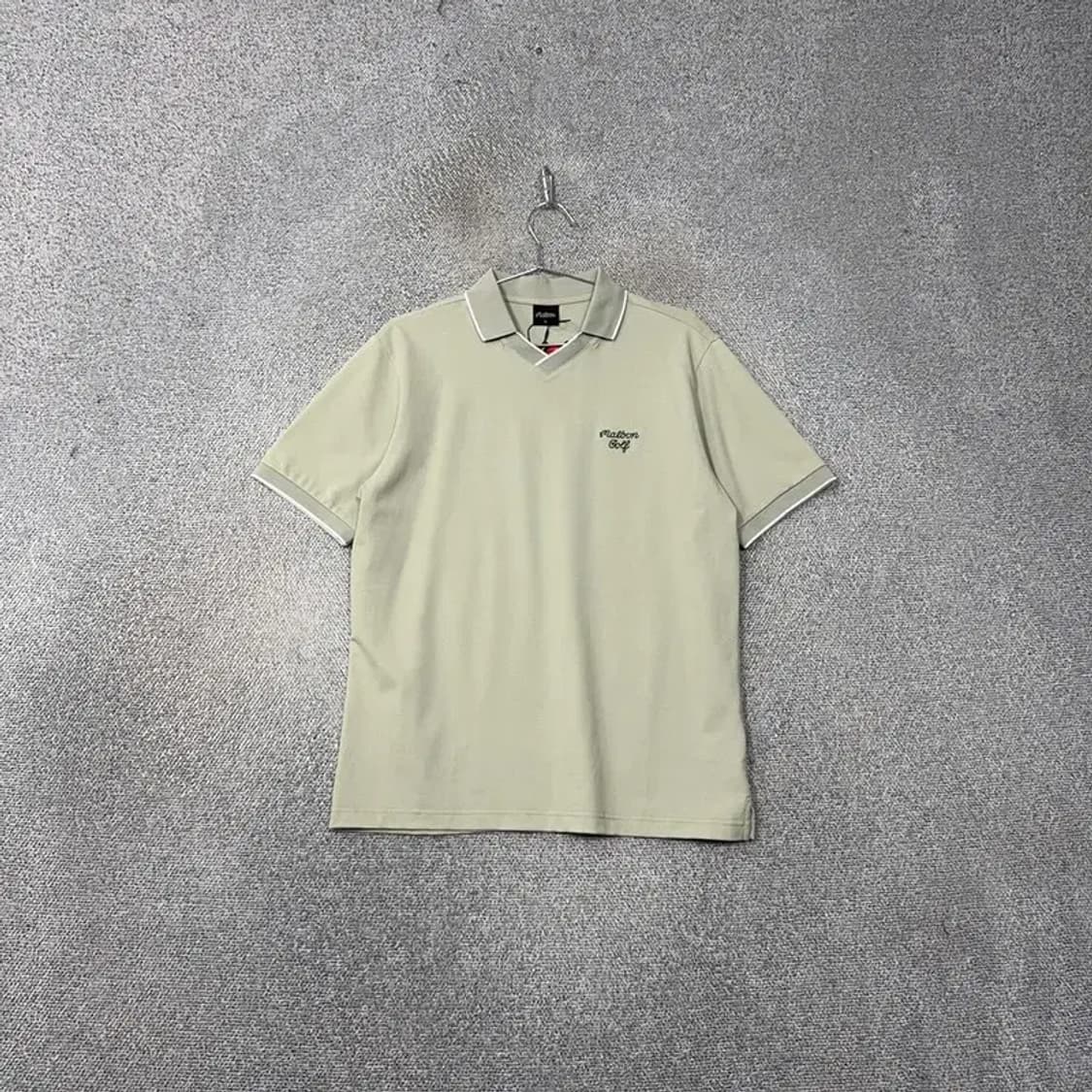 [새상품] 말본 골프 남성 그린 카라티 L 상품이미지1