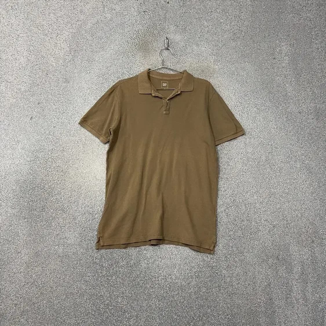 갭 남성 캐주얼 브라운 카라티 M 상품이미지1