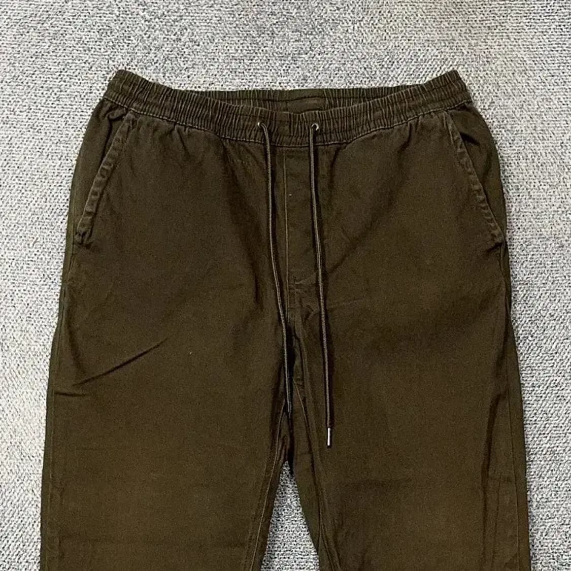 후아유 남성 밴딩 캐주얼 코튼팬츠 L 상품이미지3