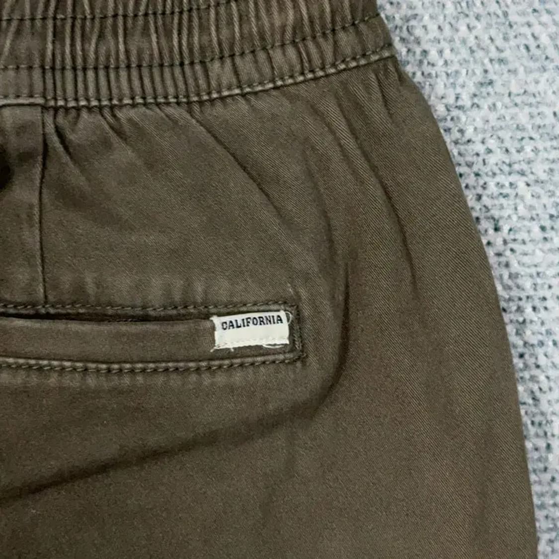 후아유 남성 밴딩 캐주얼 코튼팬츠 L 상품이미지5