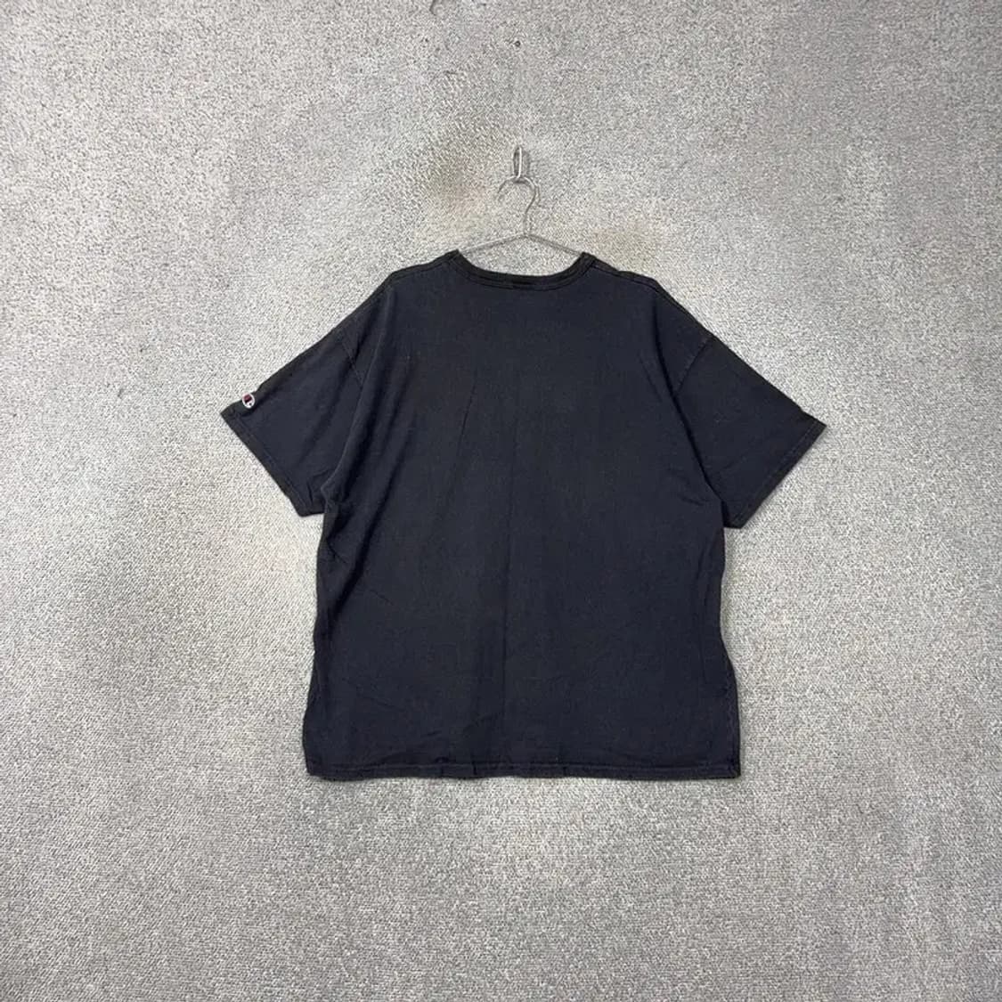 챔피온 네이비 박스핏 로고 남성 반팔 티 XL 상품이미지2