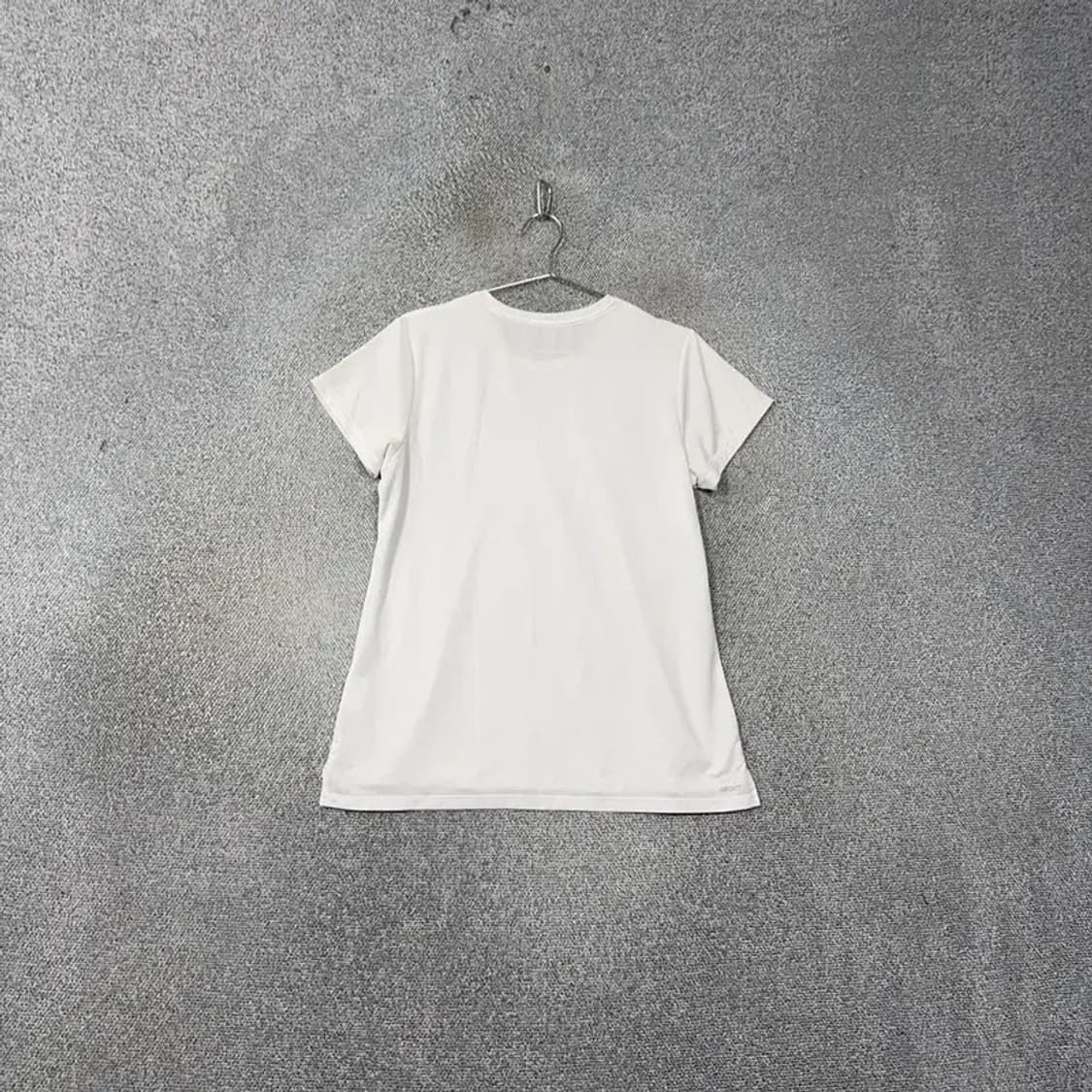 뉴발란스 화이트 기능성 반팔 티 L 상품이미지2