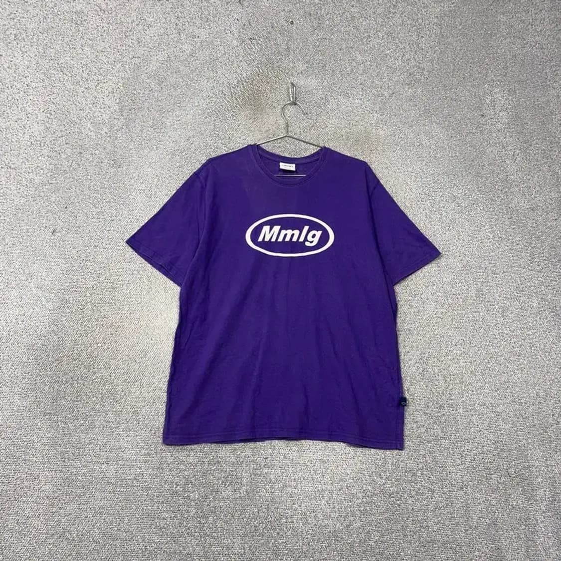 MMLB 프린팅 퍼플 반팔 티 MEDIUM 상품이미지1