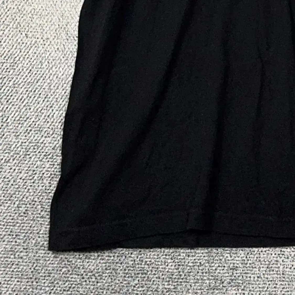 휠라 프린팅 블랙 반팔 티 XXL 상품이미지3