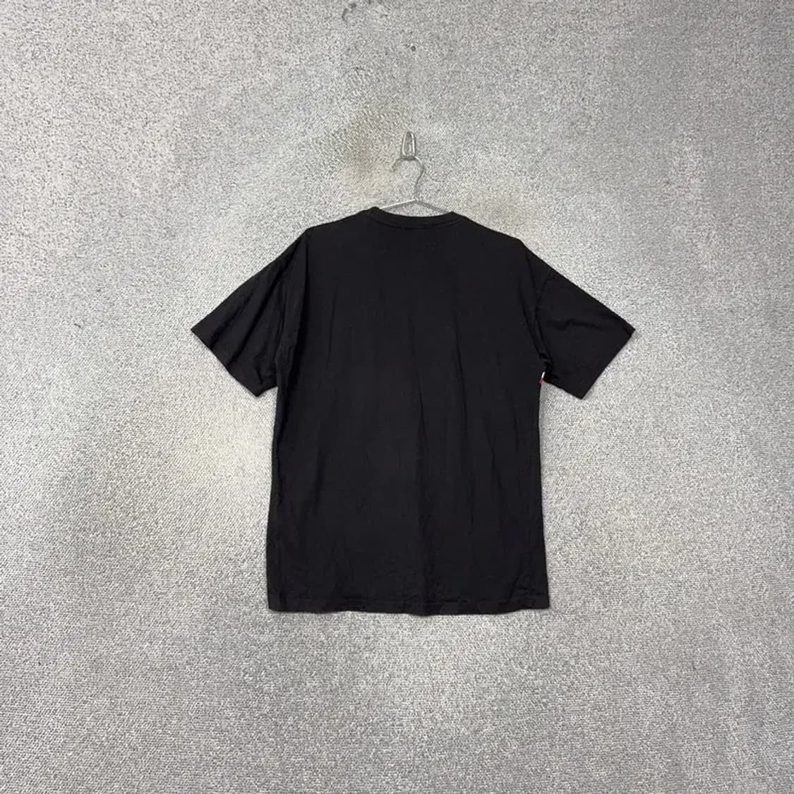 그루브라임 로고 프린팅 블랙 반팔 티 S 상품이미지2