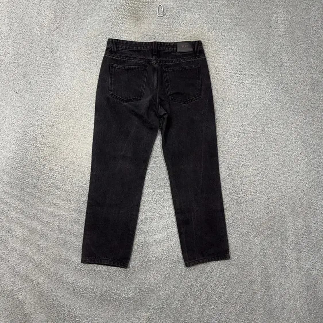 플랙진 캐주얼 흑청 데님팬츠 32 상품이미지2