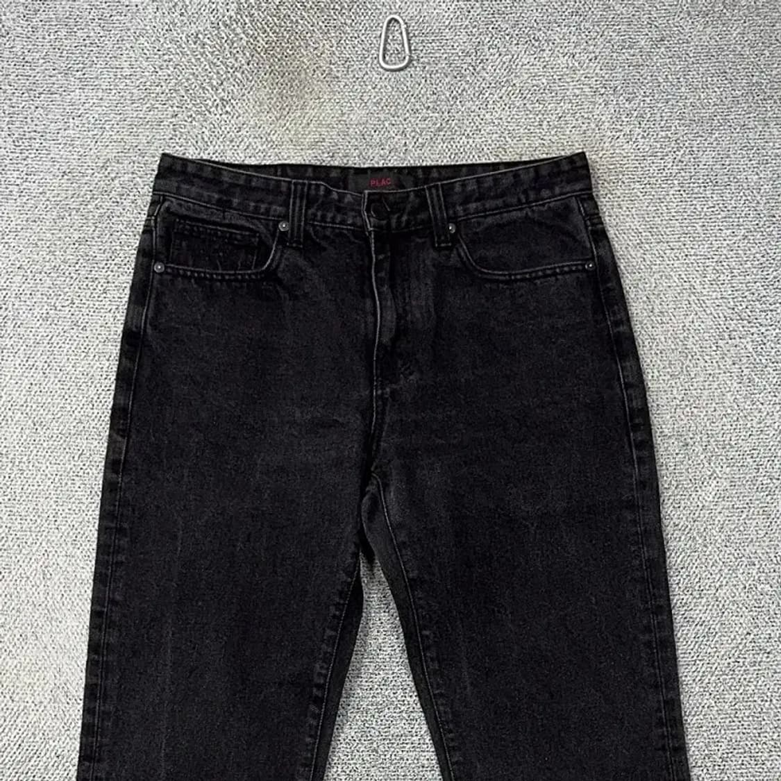 플랙진 캐주얼 흑청 데님팬츠 32 상품이미지3