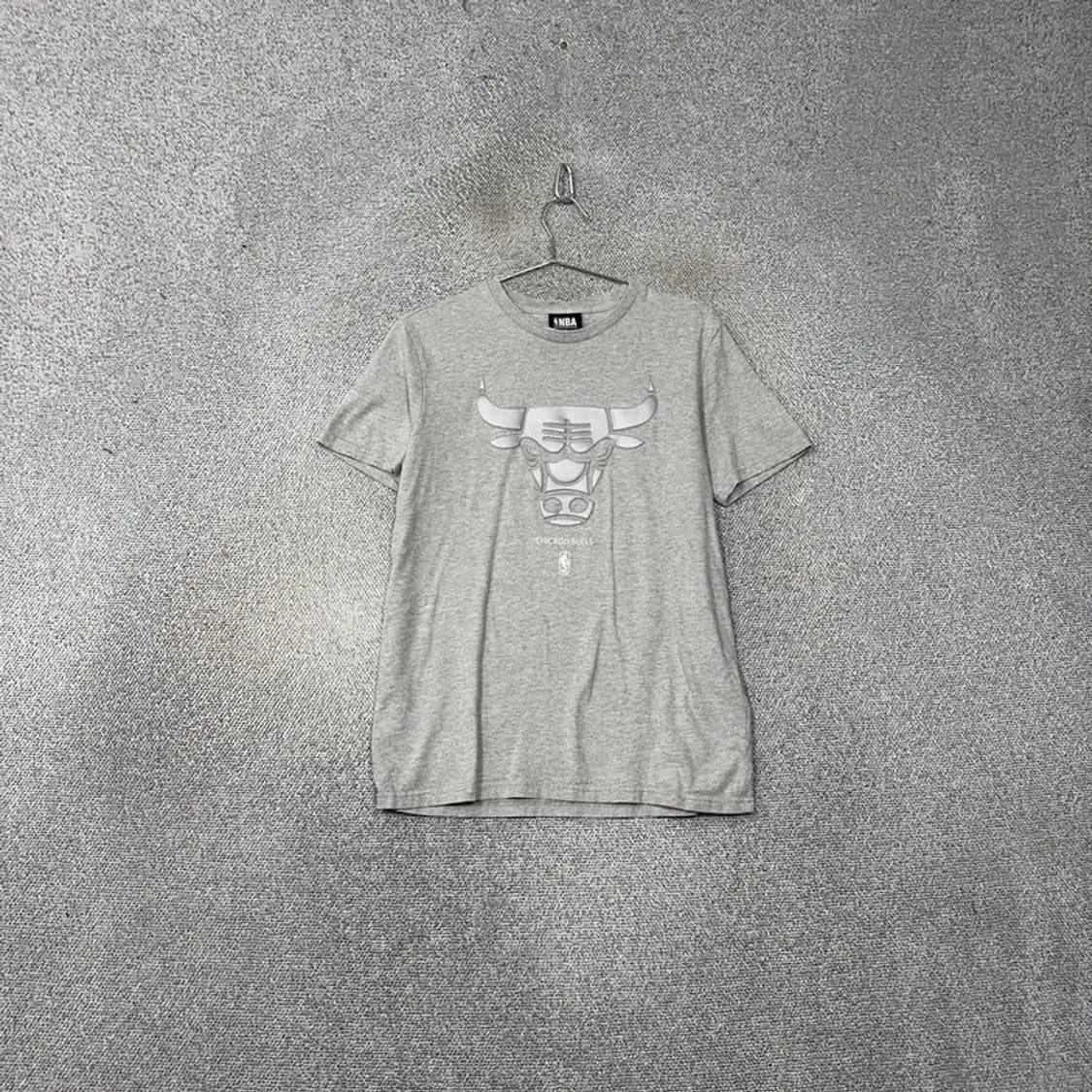 NBA 시카고불스 프린팅 그레이 반팔티 M 상품이미지1