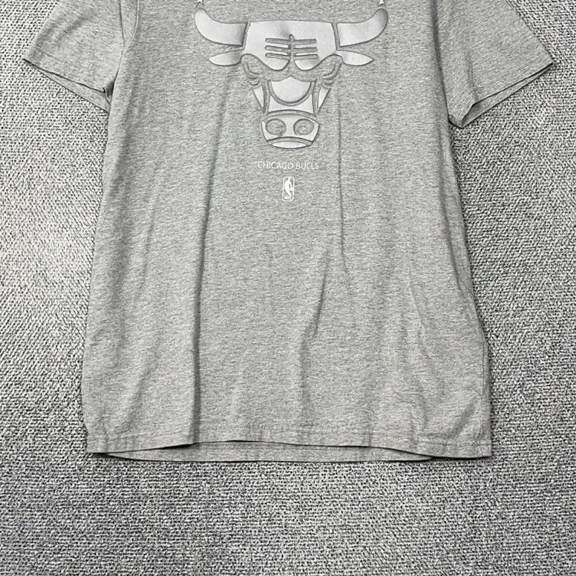 NBA 시카고불스 프린팅 그레이 반팔티 M 상품이미지4
