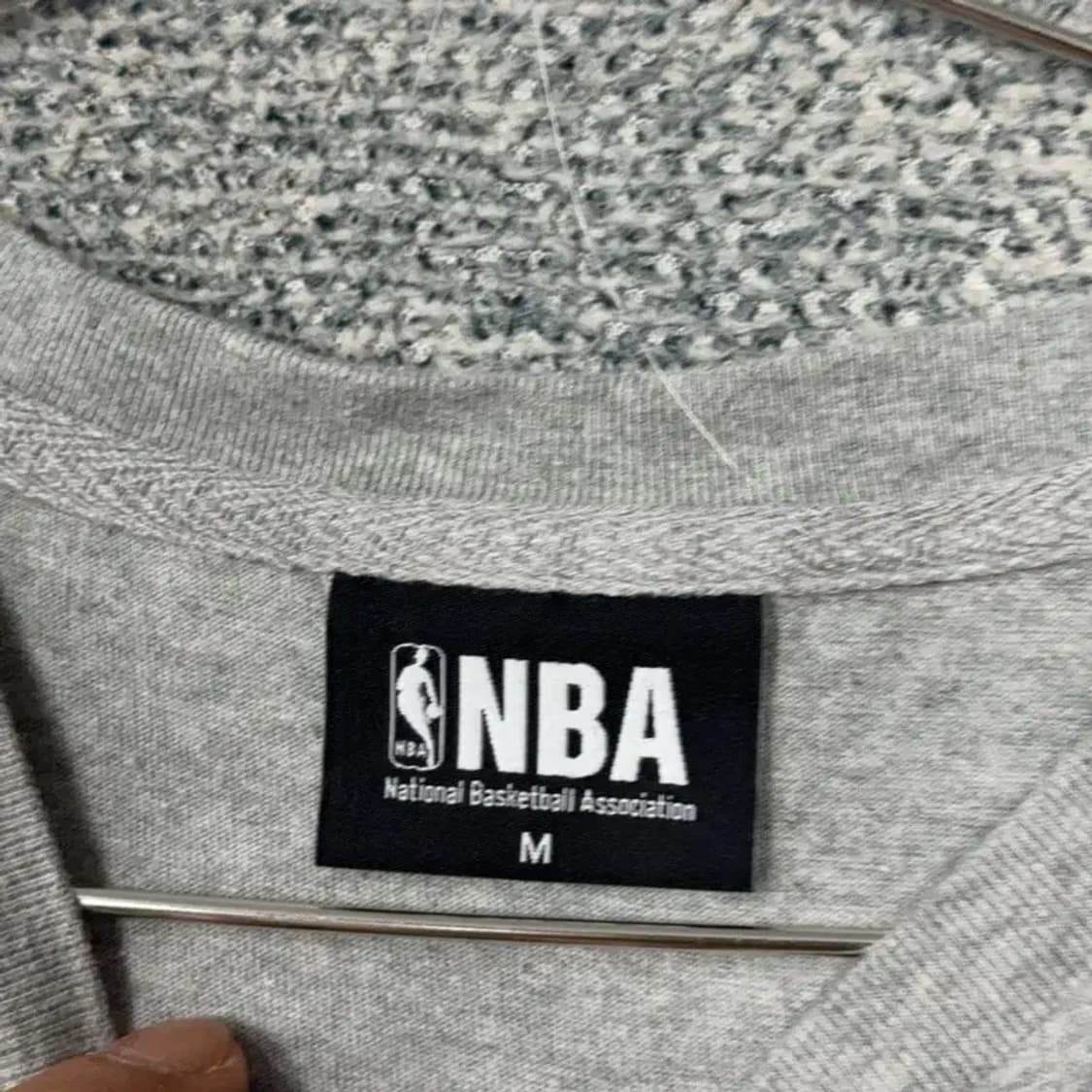 NBA 시카고불스 프린팅 그레이 반팔티 M 상품이미지5