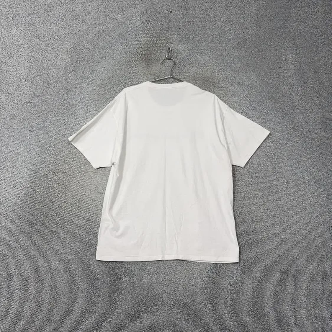 챔피온 프린팅 스펠 로고 화이트 반팔 티 XL 상품이미지2