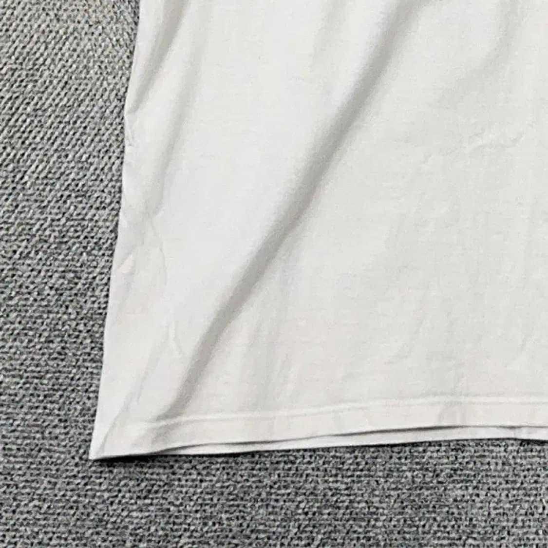 챔피온 프린팅 스펠 로고 화이트 반팔 티 XL 상품이미지3