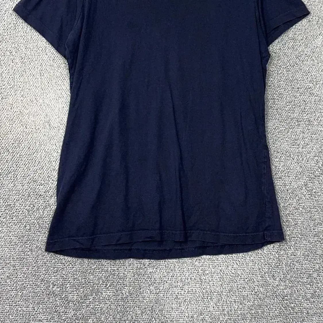 타미힐피거 네이비 로고 캐주얼 반팔 티 M 상품이미지4