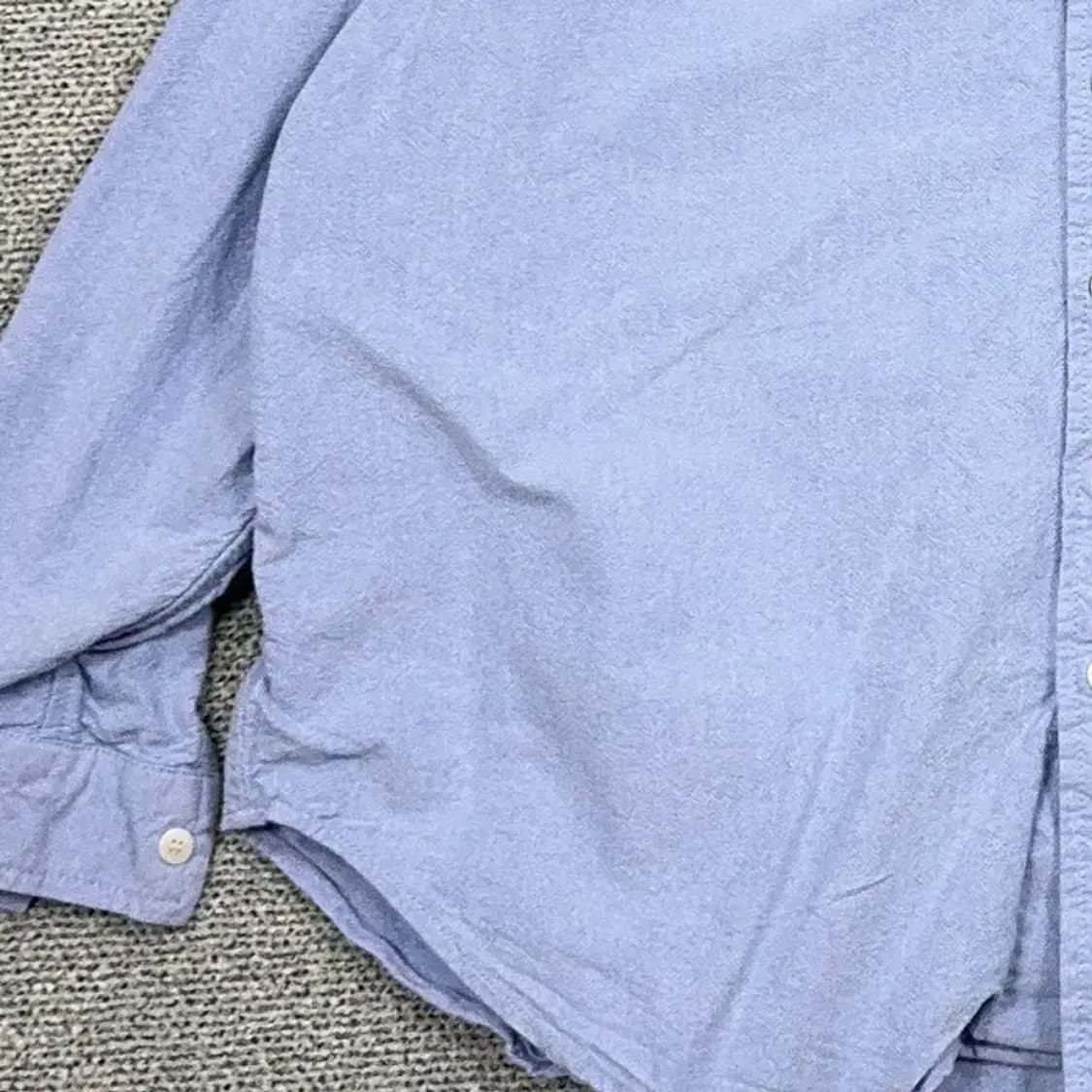 라퍼지스토어 라이트 블루 오버핏 옥스포드 셔츠 S 상품이미지3