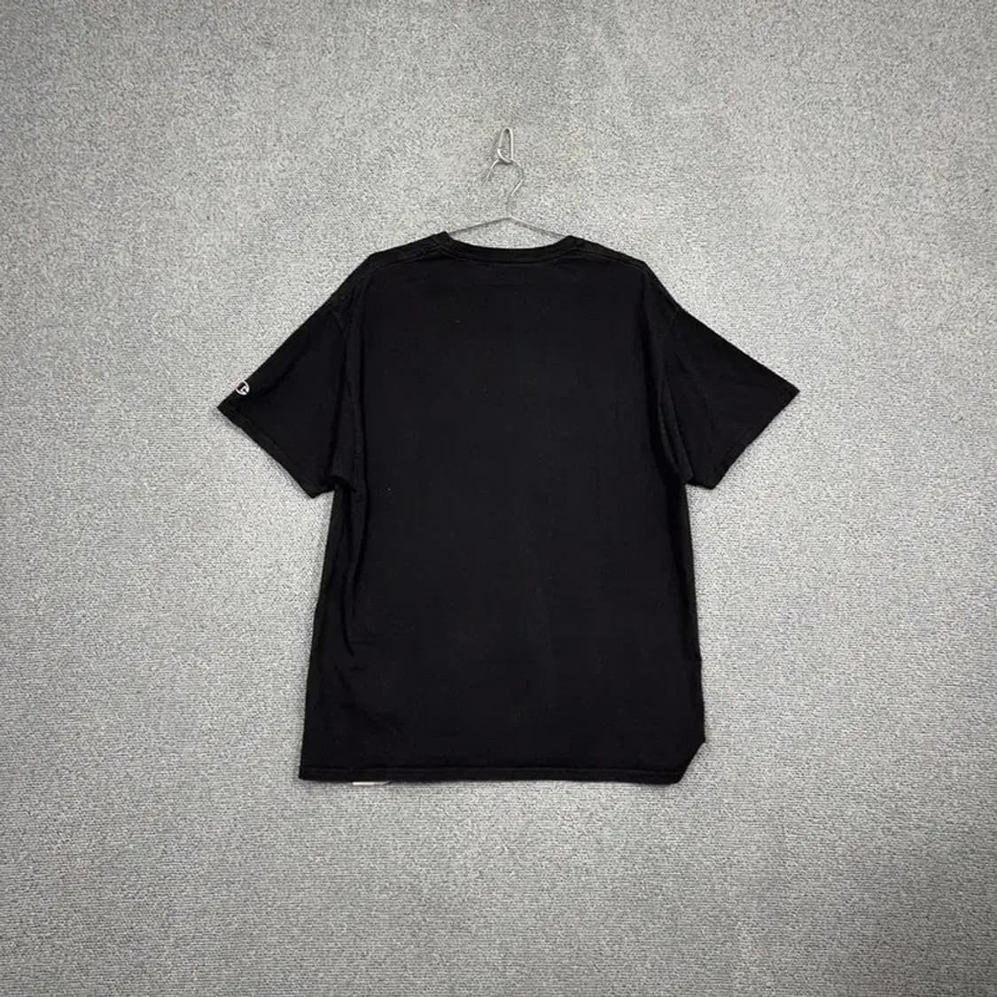 챔피온 블랙 오버핏 반팔 티 XL 상품이미지2