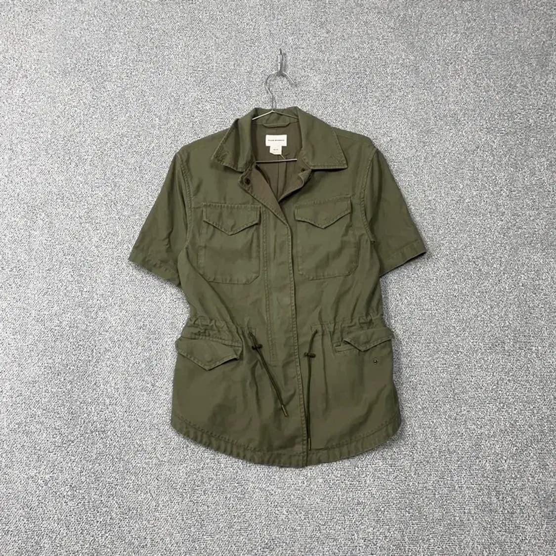 클럽모나코 카키 쿼드포켓 빈티지 셔츠 반팔 XS/TP 상품이미지1