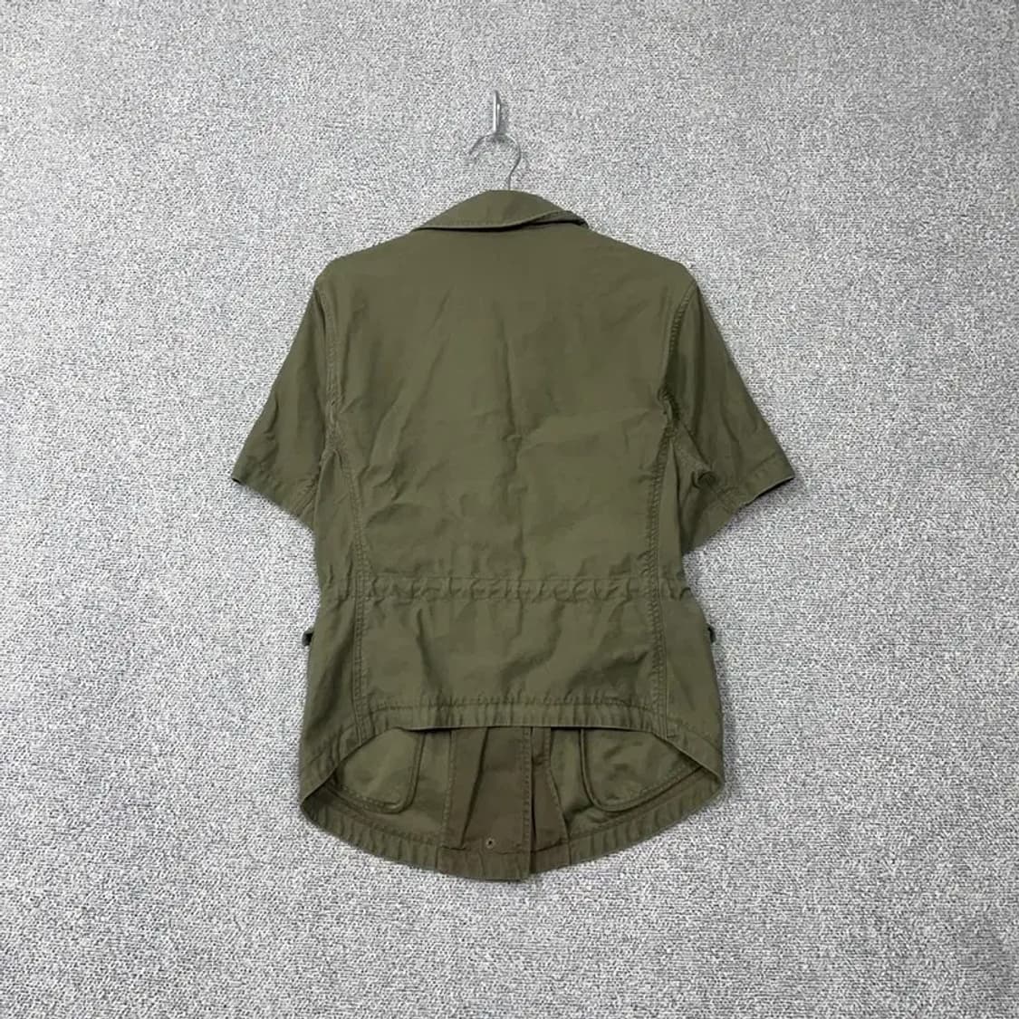 클럽모나코 카키 쿼드포켓 빈티지 셔츠 반팔 XS/TP 상품이미지2