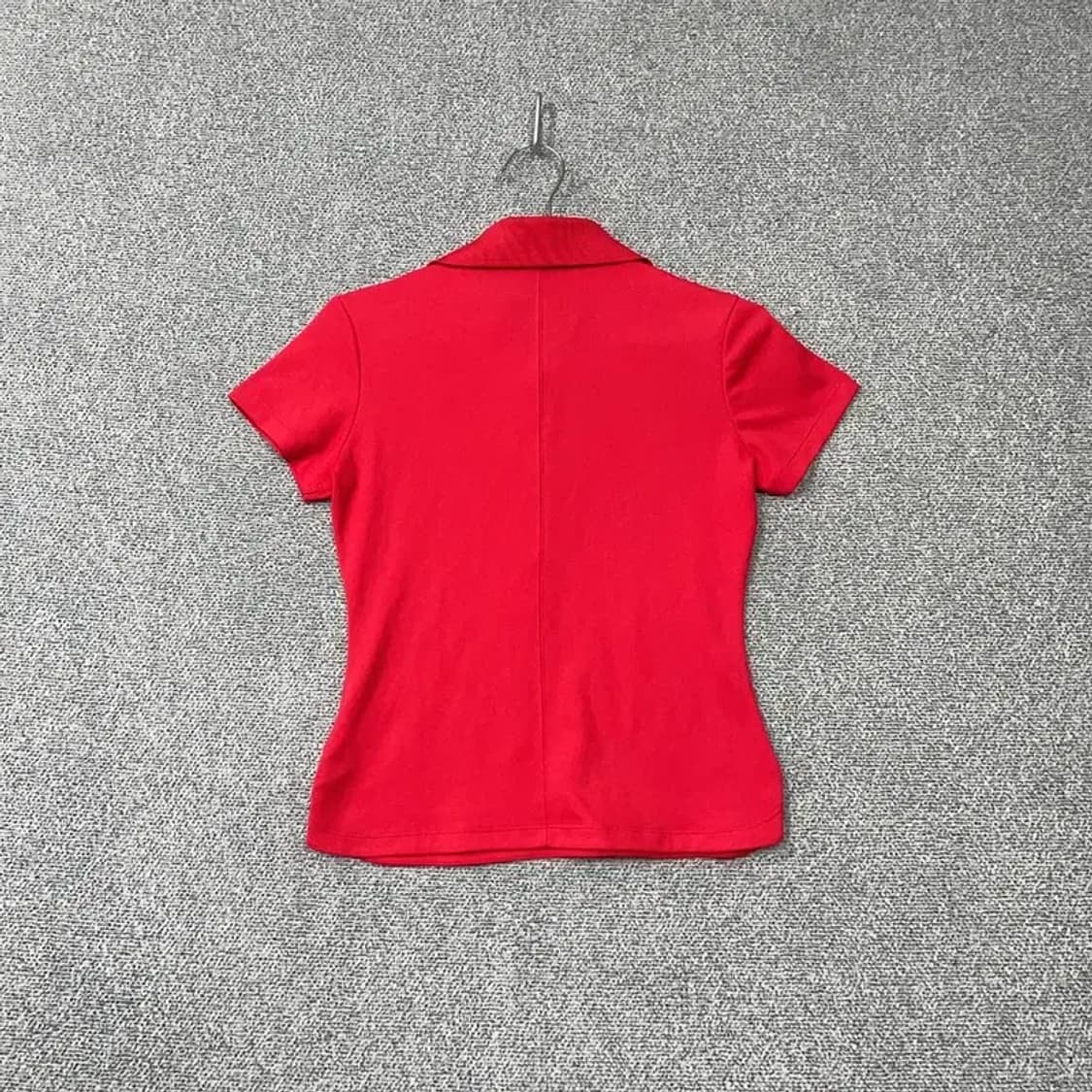 나이키 레드 코랄 여성 기능성 반팔 카라티 S 상품이미지2