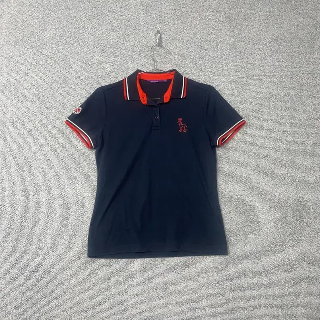 해지스 네이비 빅로고 반팔 카라티 95 상품이미지1