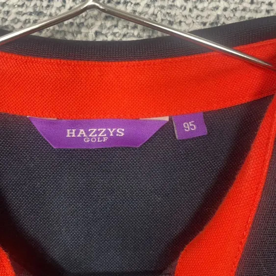 해지스 네이비 빅로고 반팔 카라티 95 상품이미지3