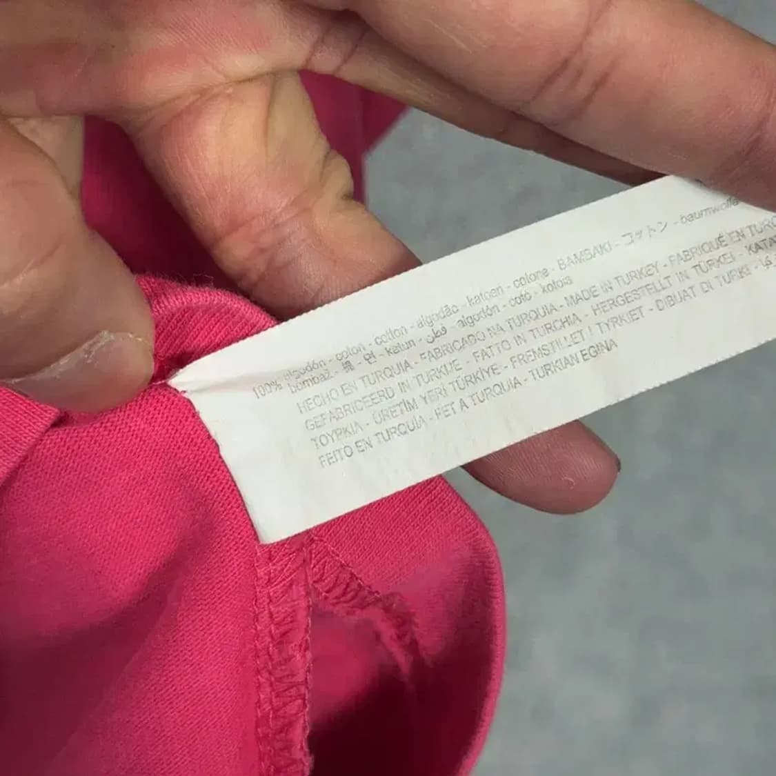 자라 핑크 포켓 캐주얼 반팔티 S 상품이미지4