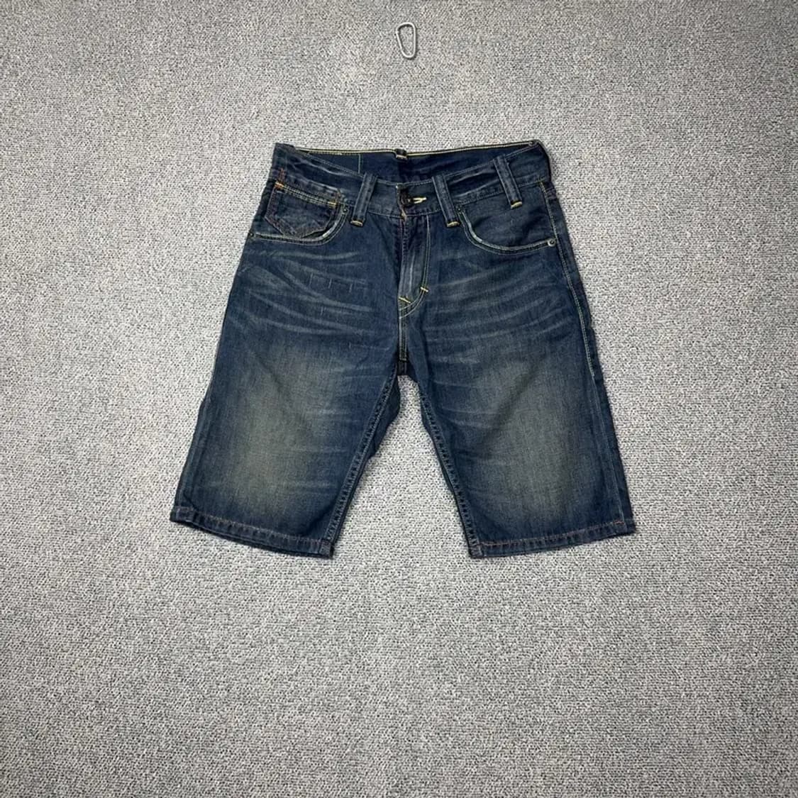 리바이스 523 남성 캐주얼 워싱 데님 반바지 30 상품이미지1