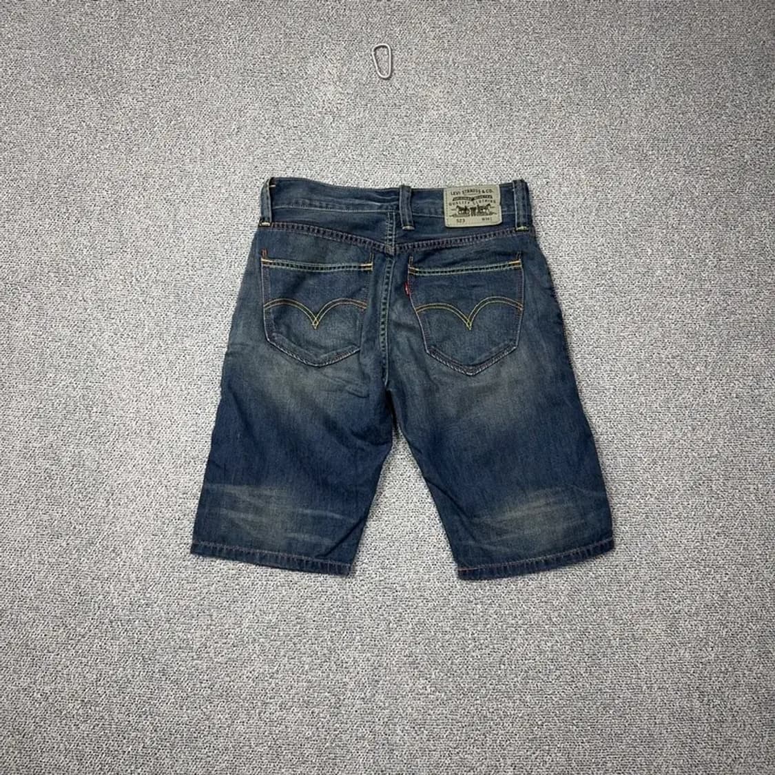 리바이스 523 남성 캐주얼 워싱 데님 반바지 30 상품이미지2