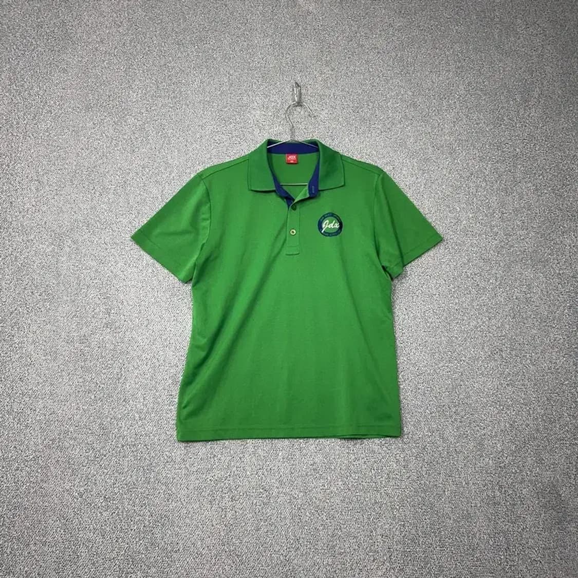 JDX 그린 로고 골프 기능성 반팔 카라티 095 상품이미지1