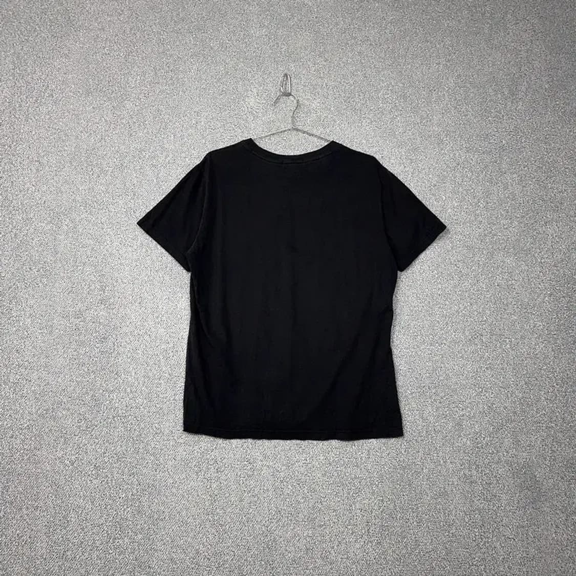 게스 블랙 로고 캐주얼 반팔 티 XL 상품이미지2