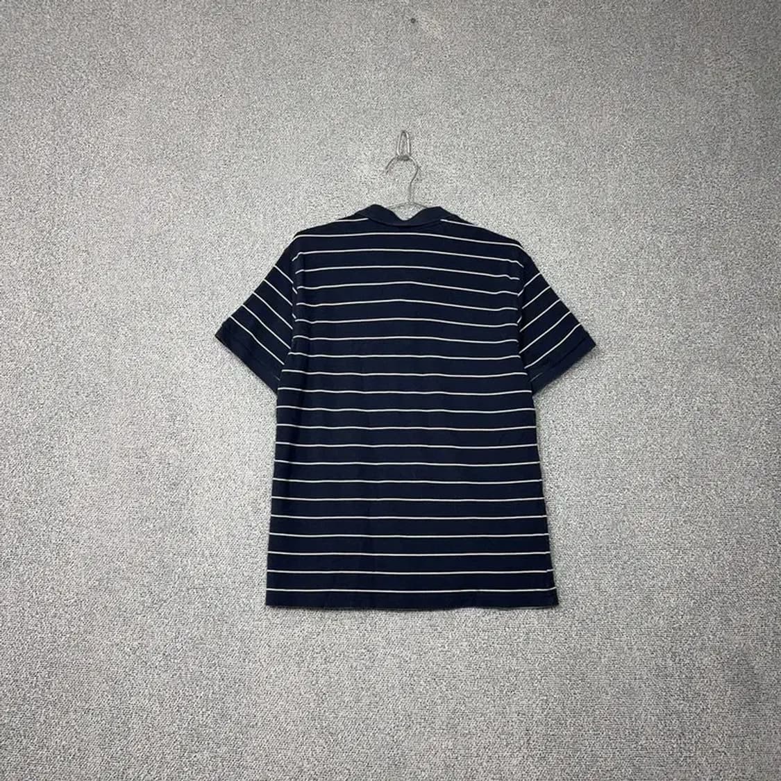 아이더 스트라이프 네이비 반팔 카라티 XL 상품이미지2