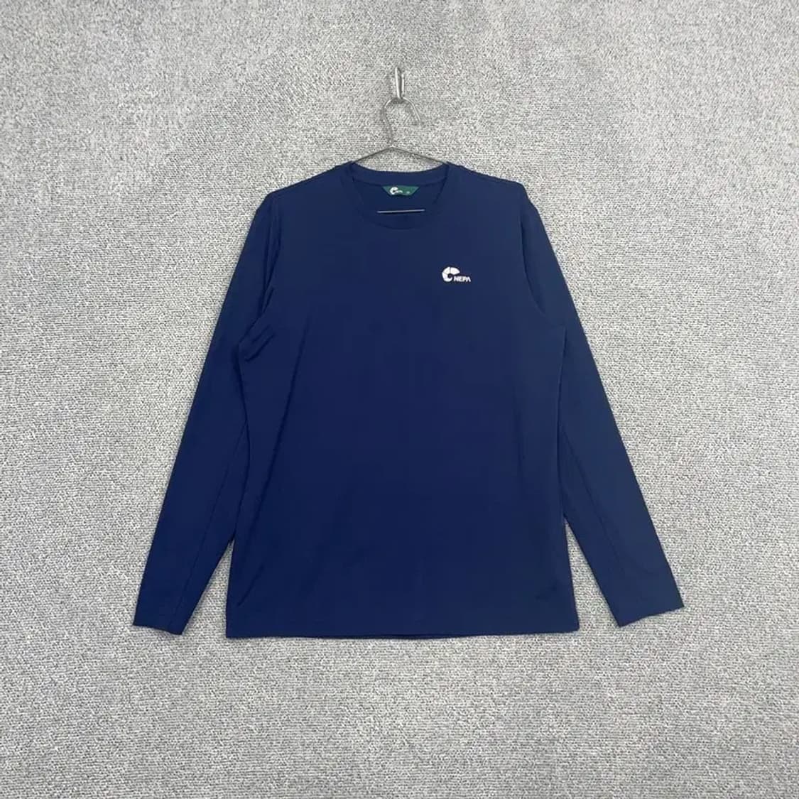 네파 네이비 로고 등산 기능성 긴팔 티 105 상품이미지1