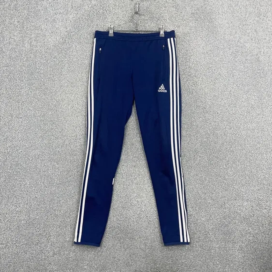 아디다스 네이비 로고 삼선 트레이닝 팬츠 S/P 상품이미지1