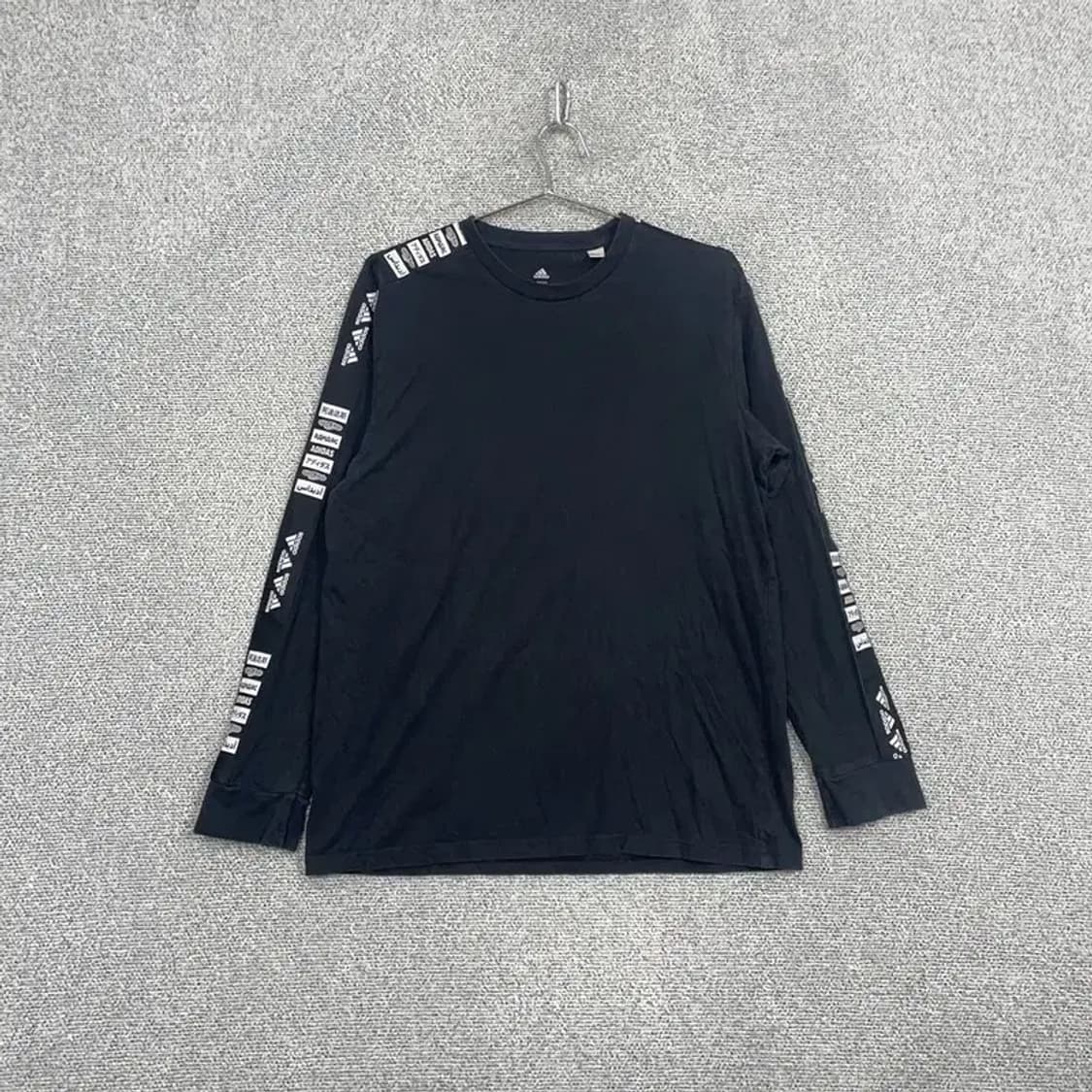 아디다스 사이드 라인 캐주얼 긴팔티 XL 상품이미지1