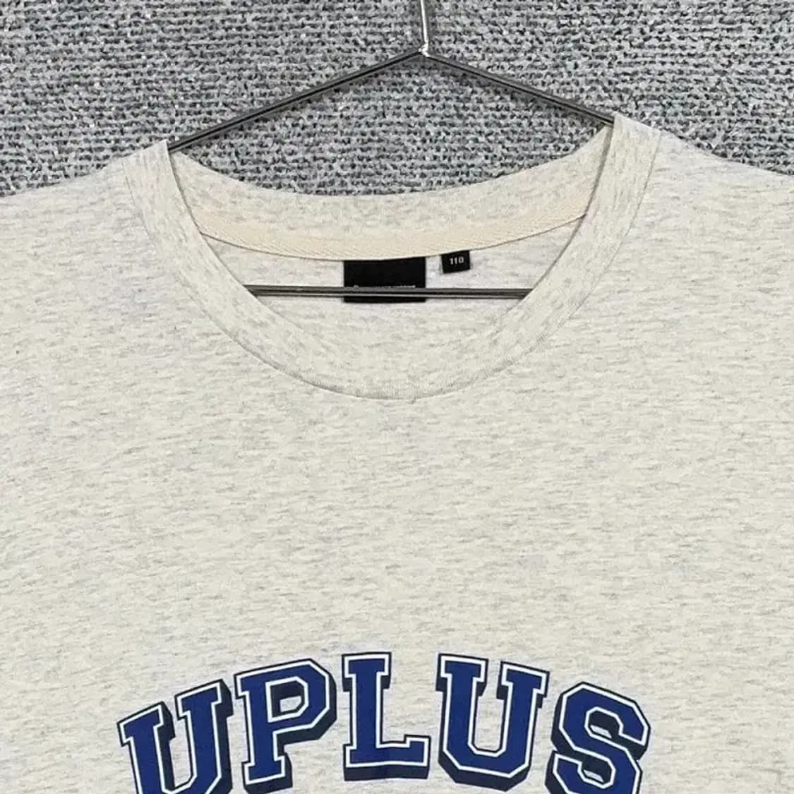 코오롱 프린팅 라이트 그레이 반팔 티 110 상품이미지3