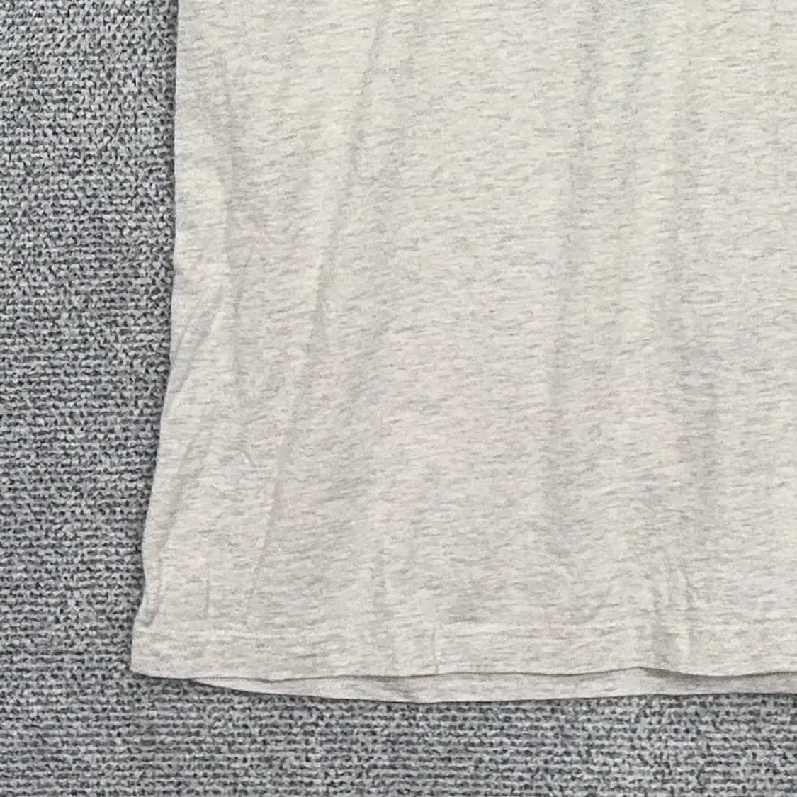 코오롱 프린팅 라이트 그레이 반팔 티 110 상품이미지4