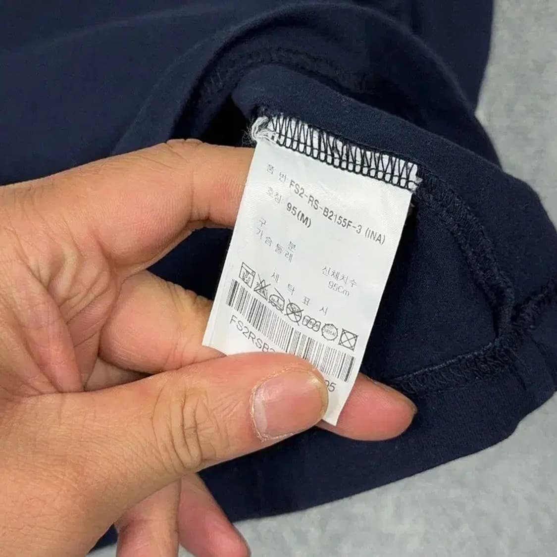 휠라 프린팅 크롭 링거티 반팔티 M 상품이미지4