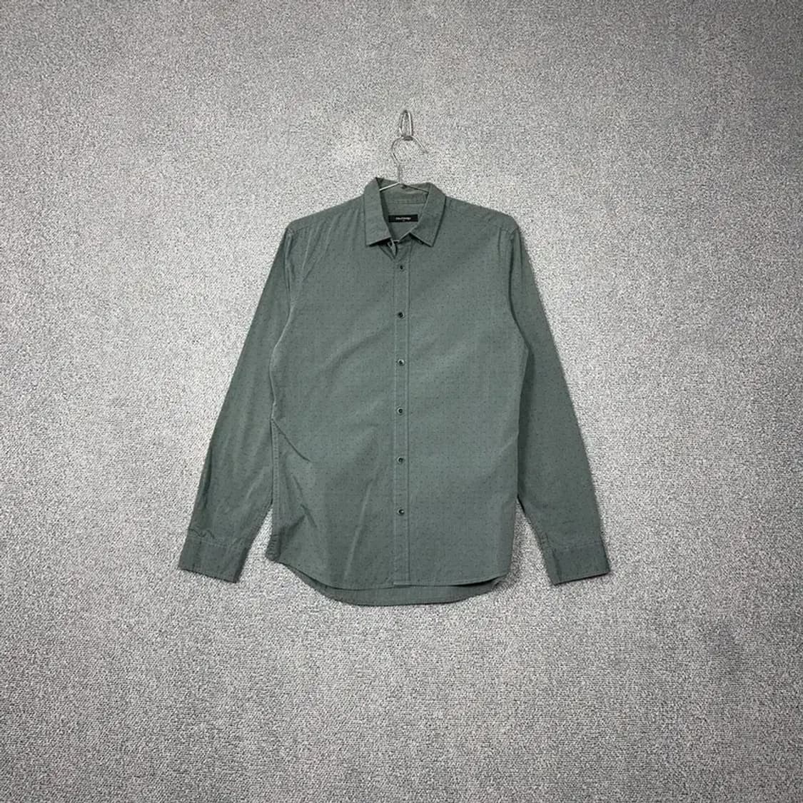 마인드브릿지 그린 캐주얼 코튼 셔츠 100 상품이미지1