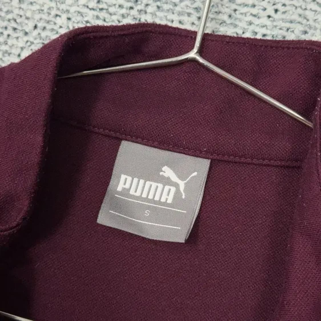 푸마 로고 기능성 반집업 긴팔티 S 상품이미지3